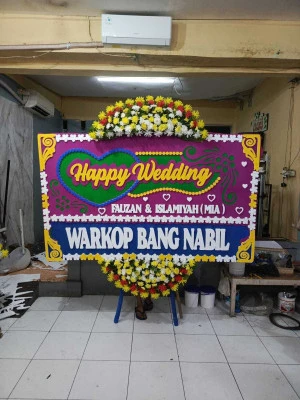 Papan Bunga di Kelapa Gading