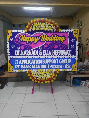 Papan Bunga di Kelapa Gading