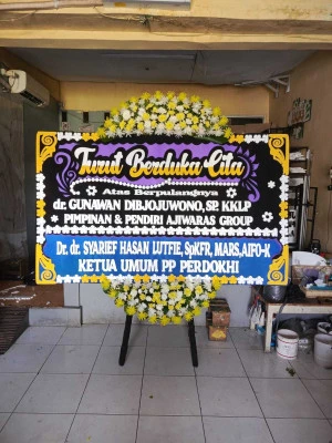 Papan Bunga di Kelapa Gading
